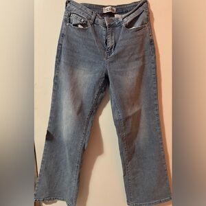 Classic Blue Straight Leg Jeans for Women